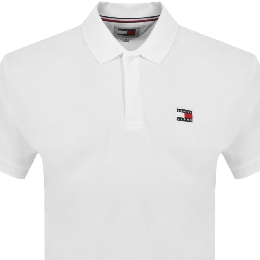 Tommy Jeans Polo T Shirt White